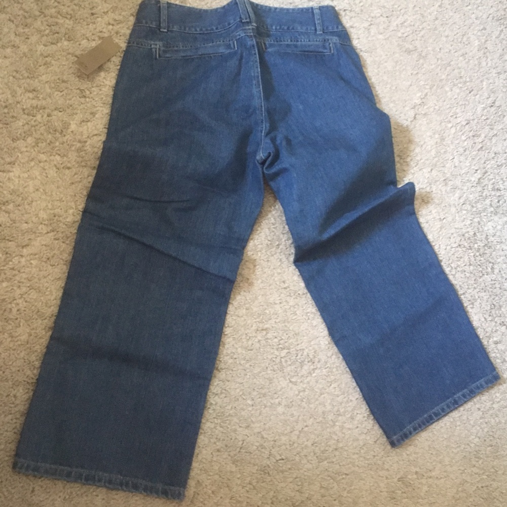 MOM JEANS IE relaxed NWT size 12 jeans, all cotton